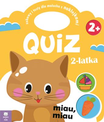 Okładka książki Kotek. Quiz 2 latka
