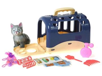 Opakowanie Kotek z klatką do przenoszenia z akcesoriami