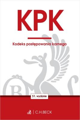KPK. Kodeks postępowania karnego. Autor: opracowanie redakcyjne. SmakLiter.pl Okładka książki KPK. Kodeks postępowania karnego