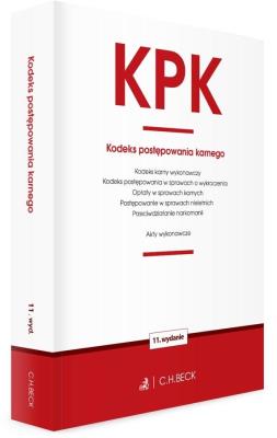 Okładka książki KPK. Kodeks postępowania karnego oraz ustawy..