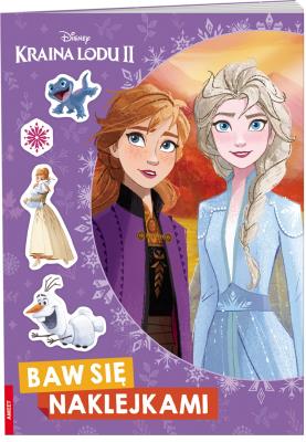 Okładka książki Kraina Lodu II Baw się naklejkami STJ-9110