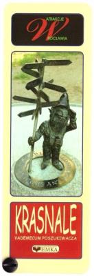 Krasnale. Vademecum poszukiwacza. Autor: Agnieszka Malczewska, Józef Peszko. SmakLiter.pl Okładka książki Krasnale. Vademecum poszukiwacza