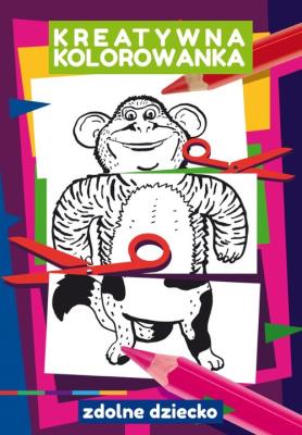 Kreatywna kolorowanka. Autor: Jagielski Mateusz. SmakLiter.pl Okładka książki Kreatywna kolorowanka