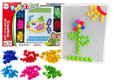 Opakowanie Kreatywna układanka kolorowe pinezki 192el