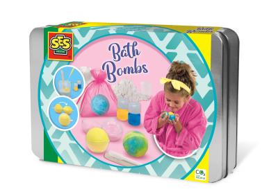 Kreatywna zabawa - Sole do kąpieli. Wydawca: SES NL. SmakLiter.pl Opakowanie Kreatywna zabawa - Sole do kąpieli