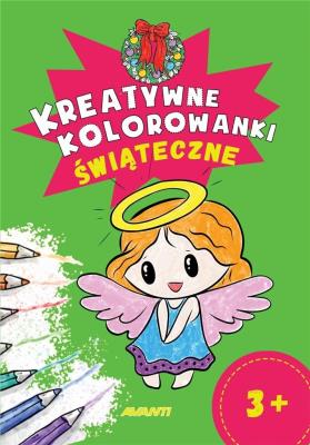 Okładka książki Kreatywne kolorowanki. Świąteczne