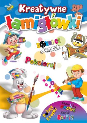 Okładka książki Kreatywne Łamigłówki