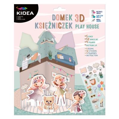 Opakowanie Kreatywny domek 3D dla księżniczek Kidea