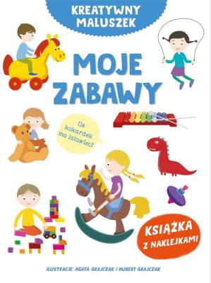 Okładka książki Kreatywny maluszek. Moje zabawy