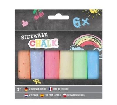 Opakowanie Kreda chodnikowa 6 kolorów