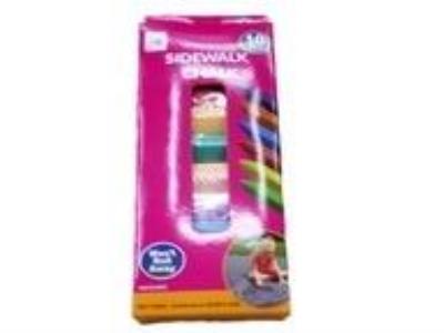 Kreda chodnikowa sześciokątna 10 kolorów. Wydawca: Czapska. SmakLiter.pl Opakowanie Kreda chodnikowa sześciokątna 10 kolorów