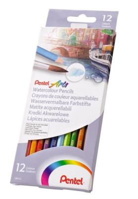 Opakowanie Kredki akwarelowe 24 kolory PENTEL