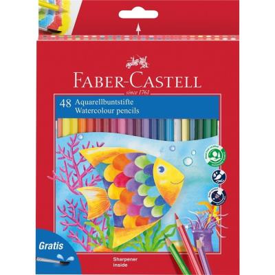 Opakowanie Kredki akwarelowe 48 kolorów FABER CASTELL