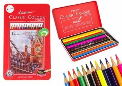 Opakowanie Kredki artystyczne 12 kolorów