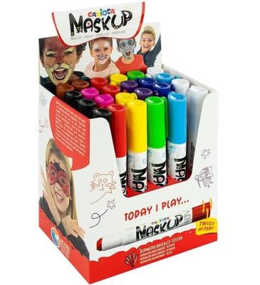 Opakowanie Kredki do twarzy MaskUP dspl (24szt) CARIOCA