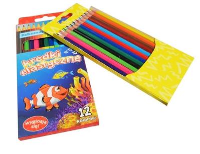 Opakowanie Kredki elastyczne 12 kolorów