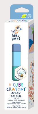 Kredki kostki - Ocean 6szt. Wydawca: AVENIR. SmakLiter.pl Opakowanie Kredki kostki - Ocean 6szt