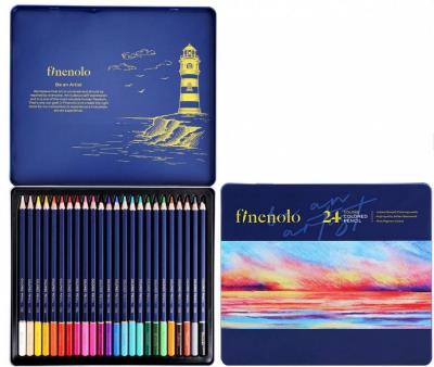 Opakowanie Kredki ołówkowe Finenolo 24 kolory DELI