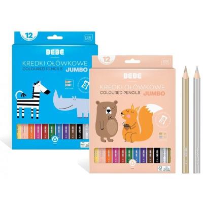 Opakowanie Kredki ołówkowe Jumbo BB Kids 12 kolorów