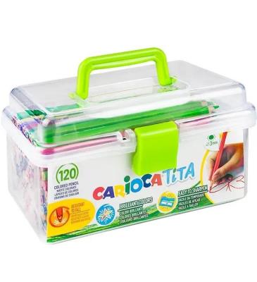 Opakowanie Kredki ołówkowe Tita 120 kolorów CARIOCA