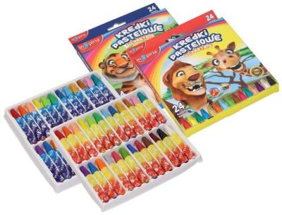 Opakowanie Kredki pastelowe 24 kolory
