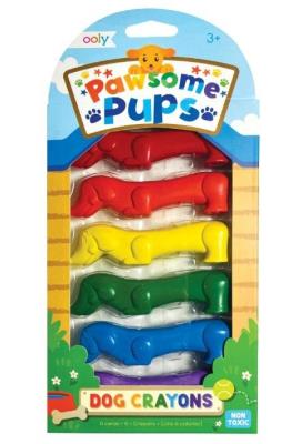 Opakowanie Kredki pieski Pawsome Pups 6szt