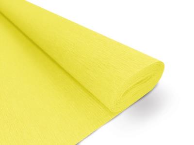 Opakowanie Krepina Premium Interdruk 200x50 cm nr 103 cytrynowy