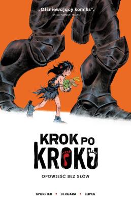 Krok po kroku. Autor: Si Spurrier, Bergara Matias, Matheus Lopes. SmakLiter.pl Okładka książki Krok po kroku