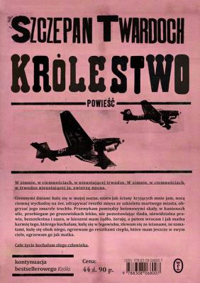 Królestwo. Autor: Szczepan Twardoch. SmakLiter.pl Okładka książki Królestwo