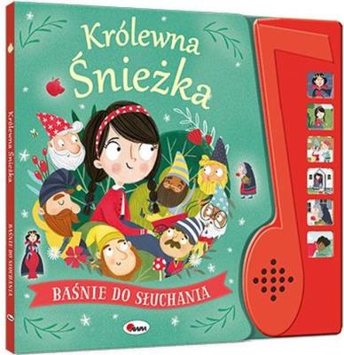 Królewna Śnieżka. Baśnie do słuchania. Autor: Opracowanie zbiorowe. SmakLiter.pl Okładka książki Królewna Śnieżka. Baśnie do słuchania