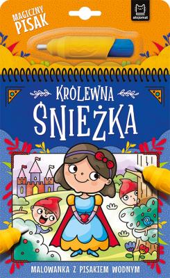 Królewna Śnieżka. Malowanka z pisakiem wodnym. Autor: Michalec Bogusław. SmakLiter.pl Okładka książki Królewna Śnieżka. Malowanka z pisakiem wodnym