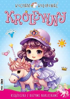 Okładka książki Królewny. Kocham kolorować