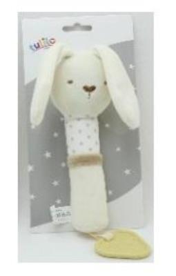 Opakowanie Króliczek kremowy z dźwiękiem 17cm