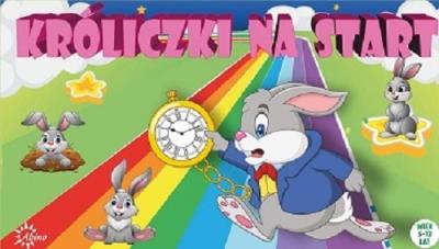 Króliczki na Start. Wydawca: ABINO. SmakLiter.pl Opakowanie Króliczki na Start
