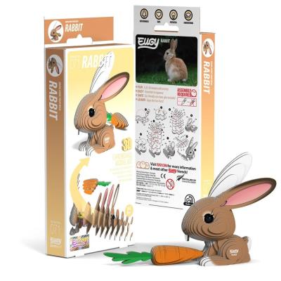 Opakowanie Królik Eugy. Eko Układanka 3D