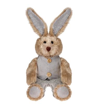 Opakowanie Królik Mellen w niebieskim ubranku 25cm