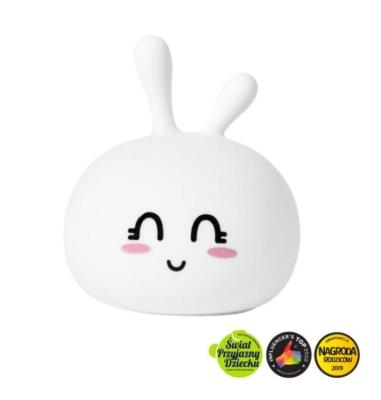 Opakowanie Królik Słodziak lampka silikonowa biała