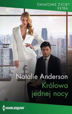 Królowa jednej nocy. Autor: Anderson Natalie. SmakLiter.pl Okładka książki Królowa jednej nocy