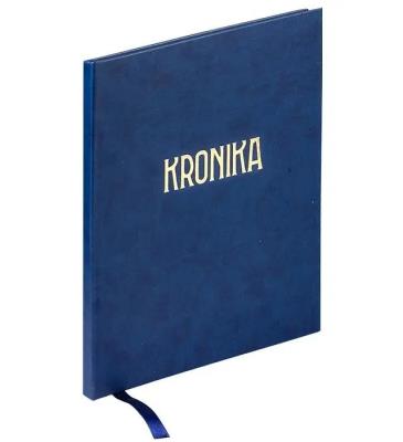 Kronika A4 120 kartek granatowa GRAND. Wydawca: Grand. SmakLiter.pl Opakowanie Kronika A4 120 kartek granatowa GRAND