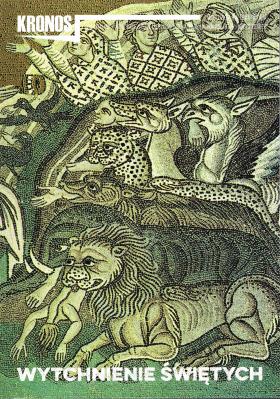 Okładka książki Kronos 1/2024 Wytchnienie świętych