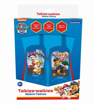 Krótkofalówki walkie talkie Psi Patrol TW11PA. Wydawca: Lexibook. SmakLiter.pl Opakowanie Krótkofalówki walkie talkie Psi Patrol TW11PA