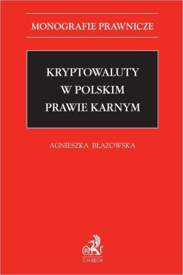 Okładka książki Kryptowaluty w polskim prawie karnym