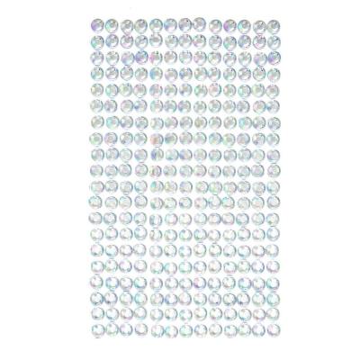 Opakowanie Kryształki samoprzylepne 6mm 260 szt.opalescent