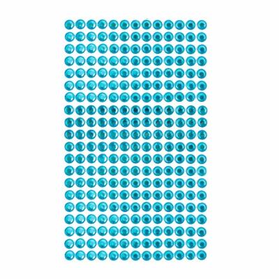 Opakowanie Kryształki samoprzylepne 6mm 260szt.blue