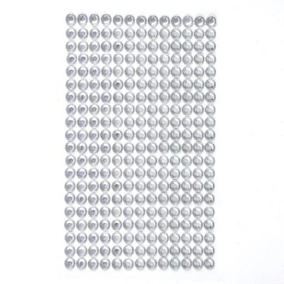 Opakowanie Kryształki samoprzylepne 6mm 260szt.crystal