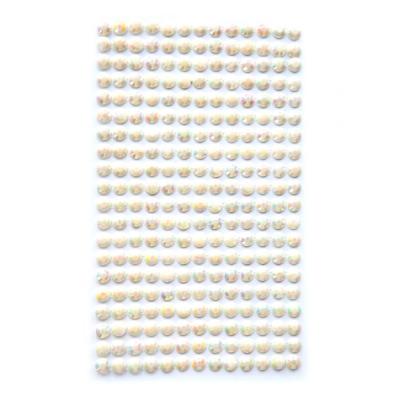 Opakowanie Kryształki samoprzylepne 6mm 260szt.opalescent cream