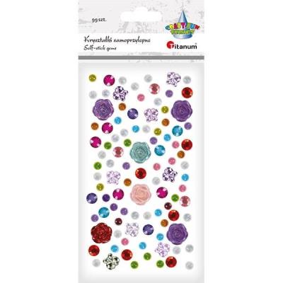 Opakowanie Kryształki samoprzylepne 99szt mix