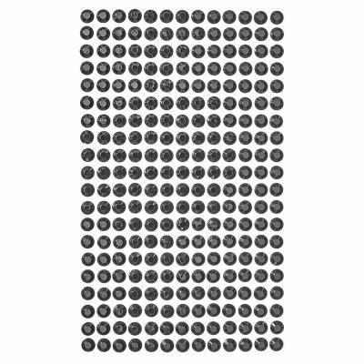 Opakowanie Kryształki samoprzylepne black 6mm 260szt