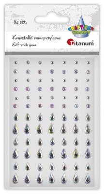 Opakowanie Kryształki samoprzylepne Krople 84szt