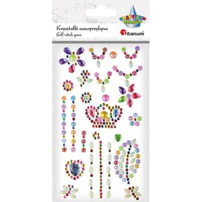 Opakowanie Kryształki samoprzylepne pastel mix